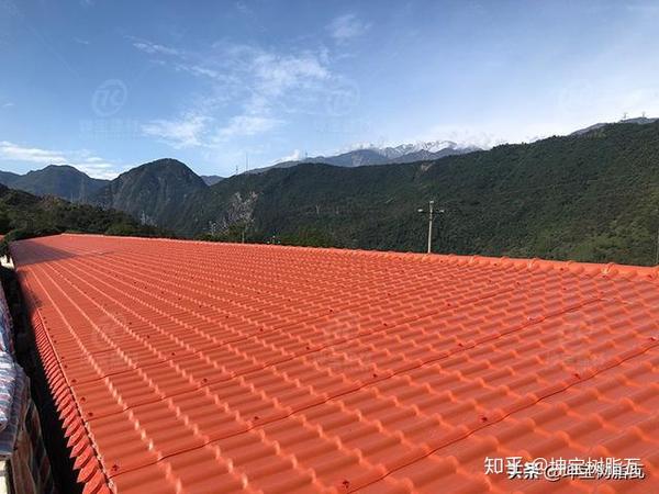 中交路桥项目部屋顶树脂瓦改造案例效果图