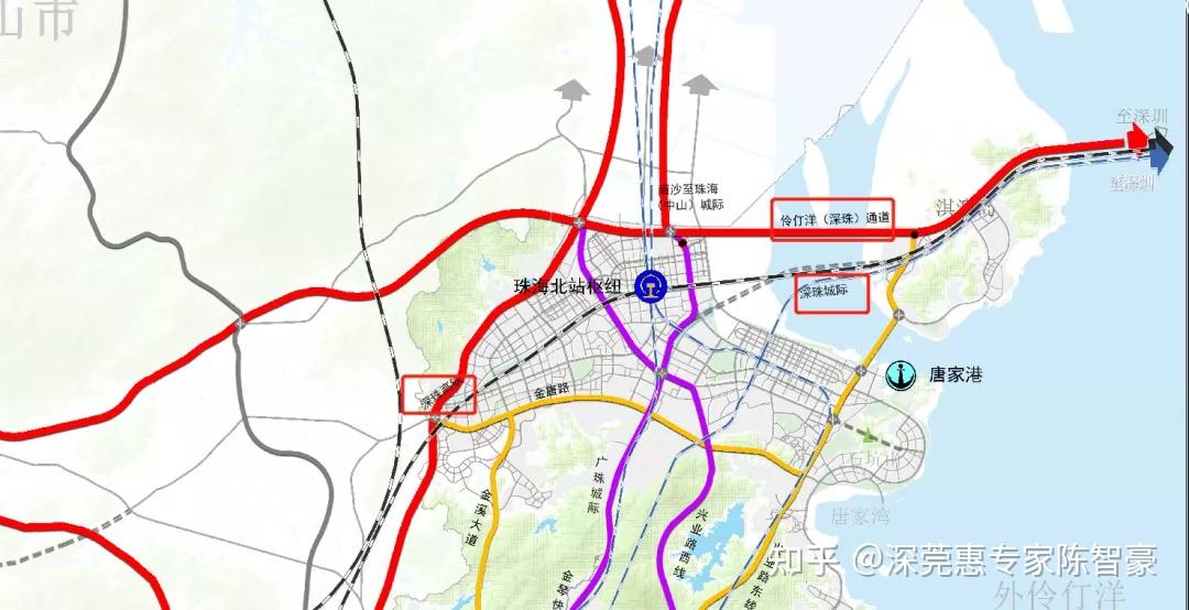 最新消息深珠通道珠斗城际有望2025年完工实现深珠两城半小时生活圈