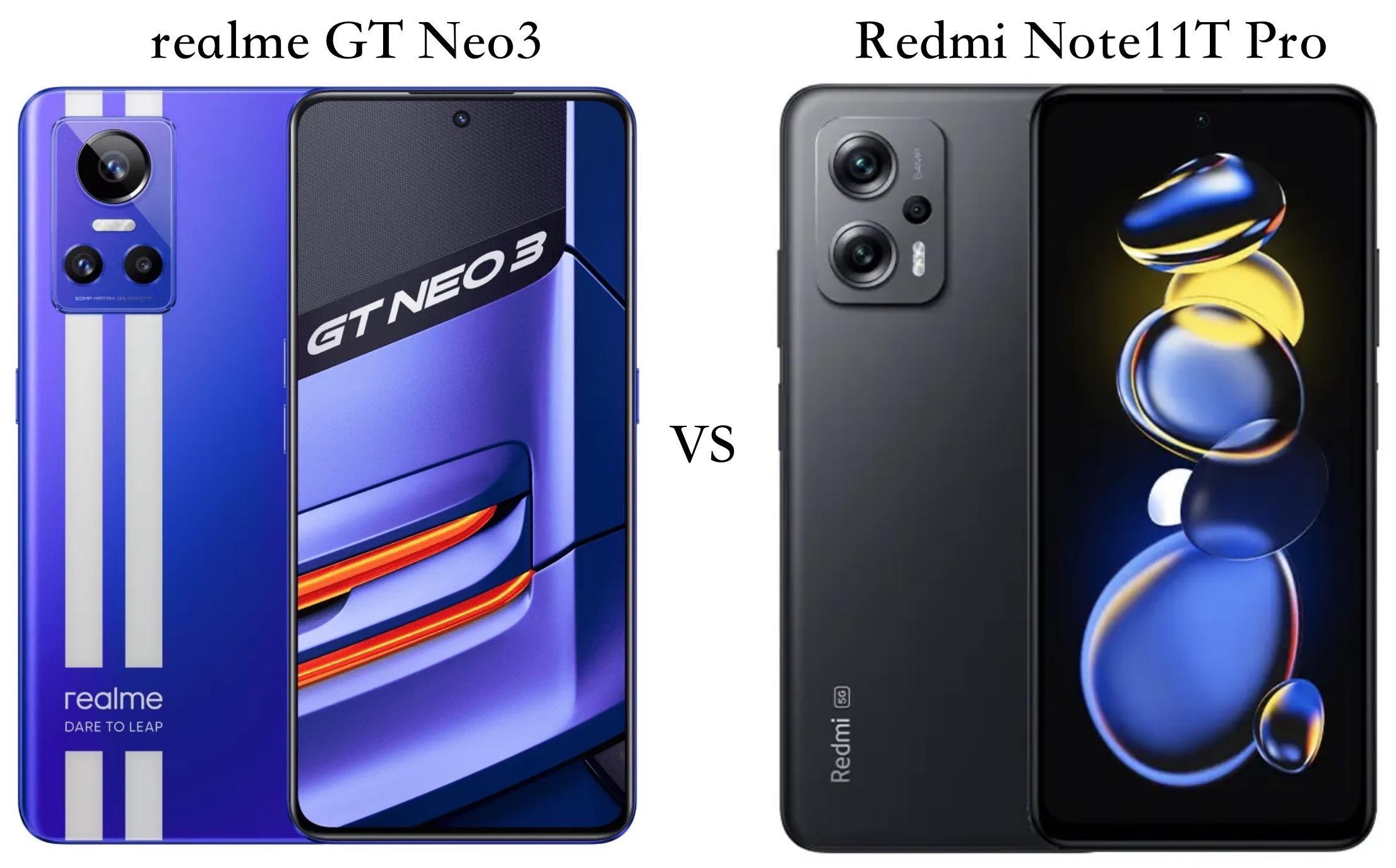 Realme Gt Neo Redmi Note T Pro