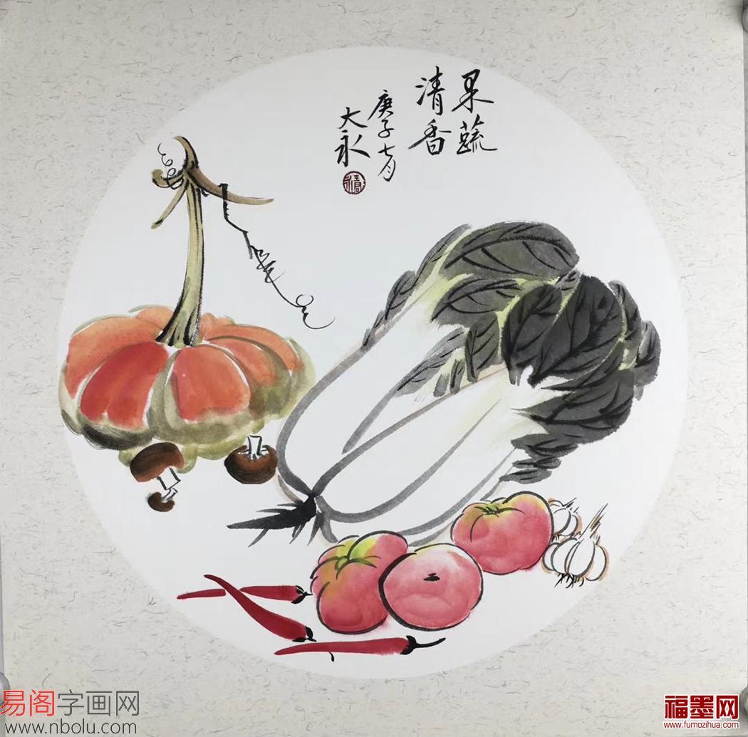 山东美协画家王君永老师小写意花鸟画欣赏