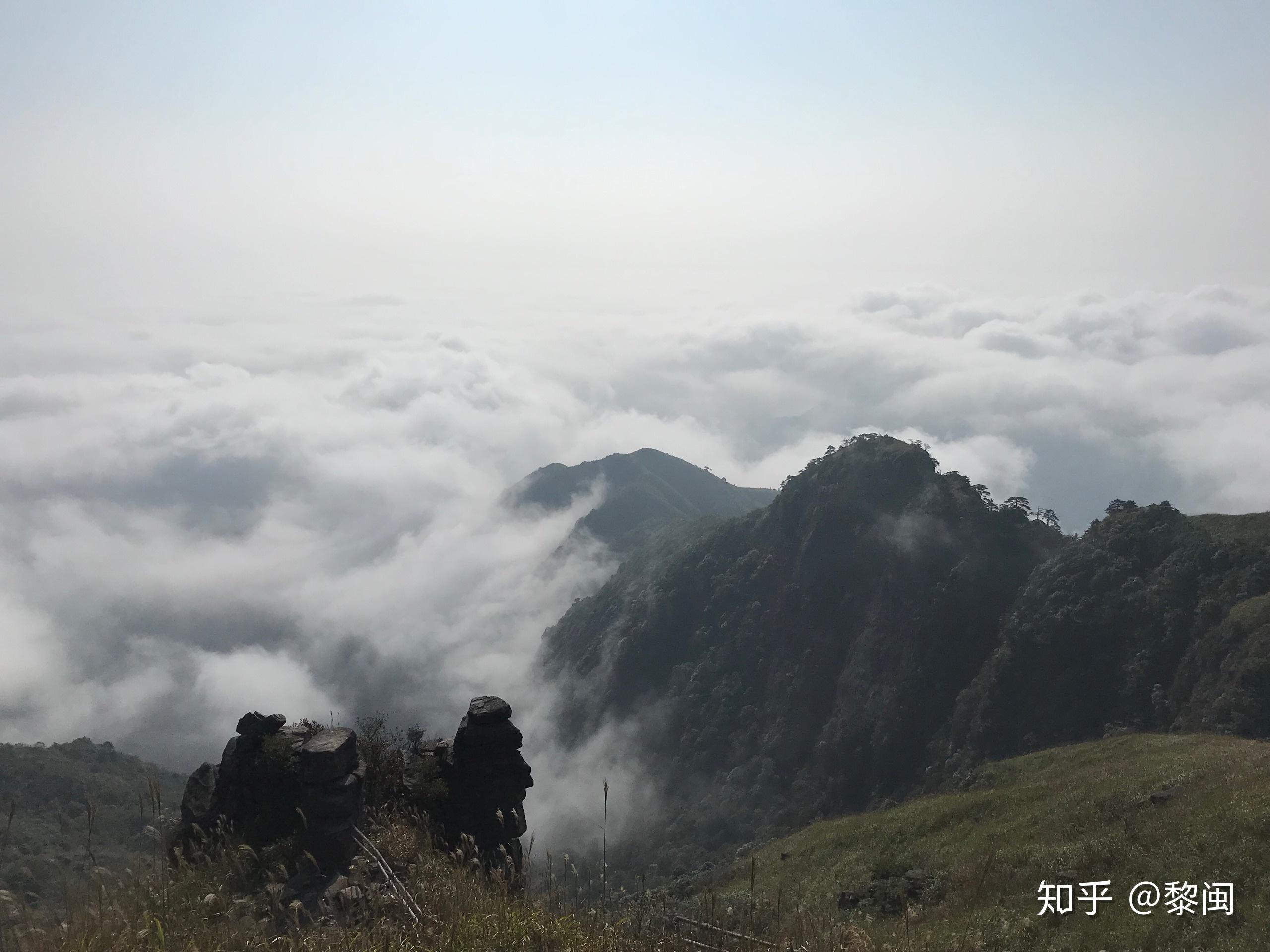 武功山真的好美呀有没有人分享一下武功山超美的景色图片日出日落云海