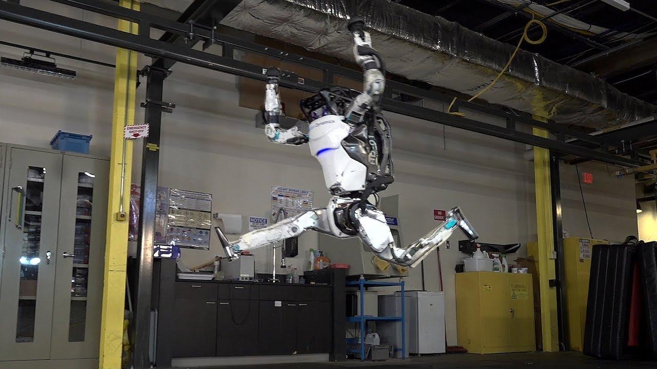 波士顿动力双足机器人atlas放出逆天体操表演,网友:可怕
