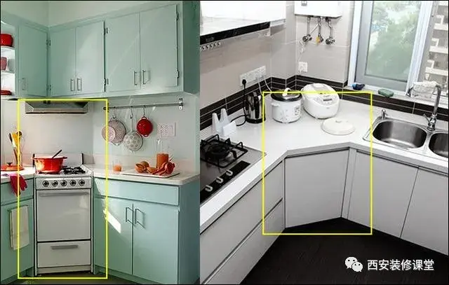厨房橱柜转角做l型还是钻石型更实用