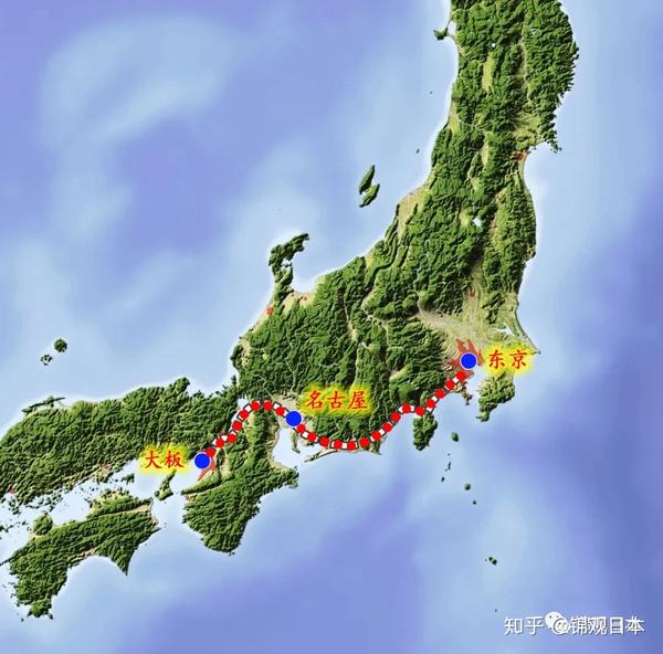 以东海道新干线为代表的日本高铁,在建设时,为绕开富士山和木增山脉等