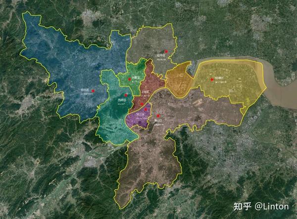 杭州行政区域调整2021