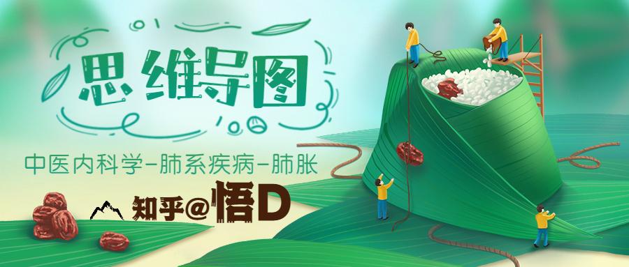 中医内科学思维导图-肺系疾病-肺胀