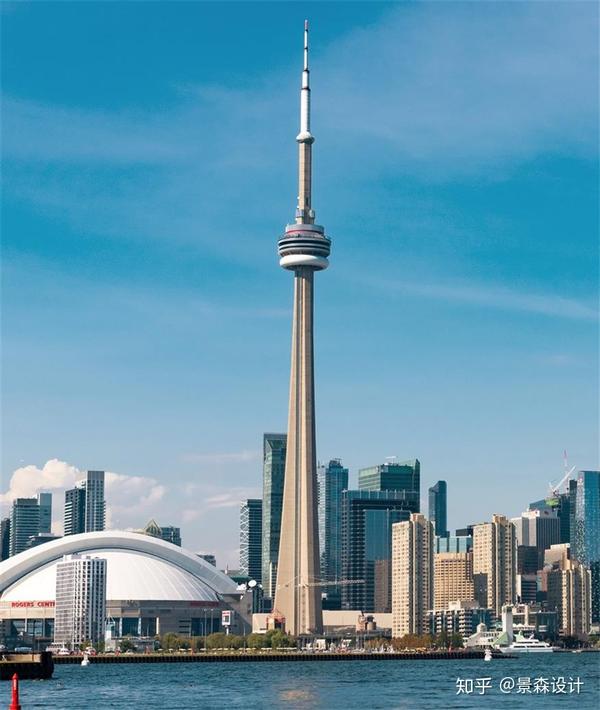 加拿大多伦多的国家电视塔,耗时三年建造,吉尼斯世界记录上"世界最高