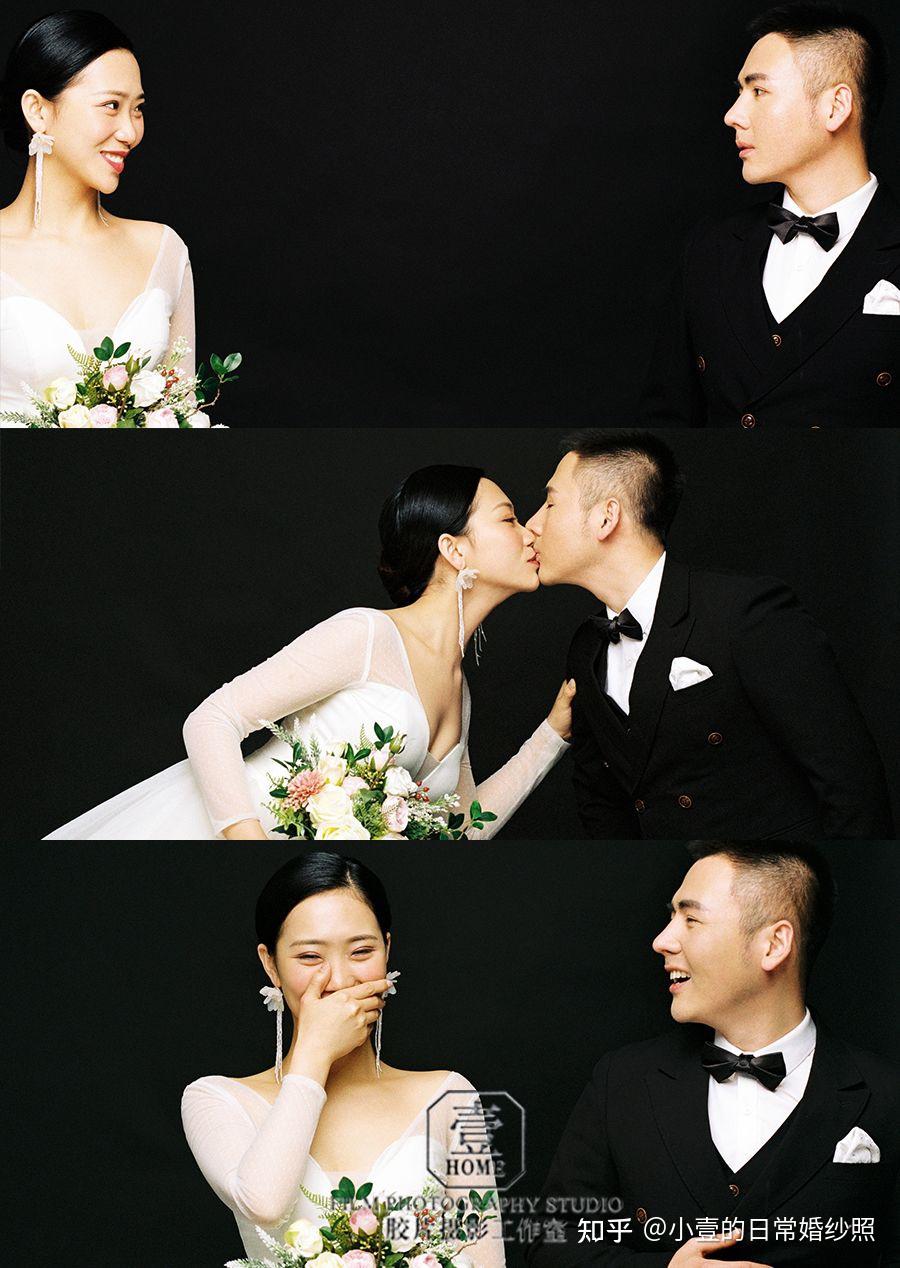 78来康康极简婚纱照中的王者纯黑背景73
