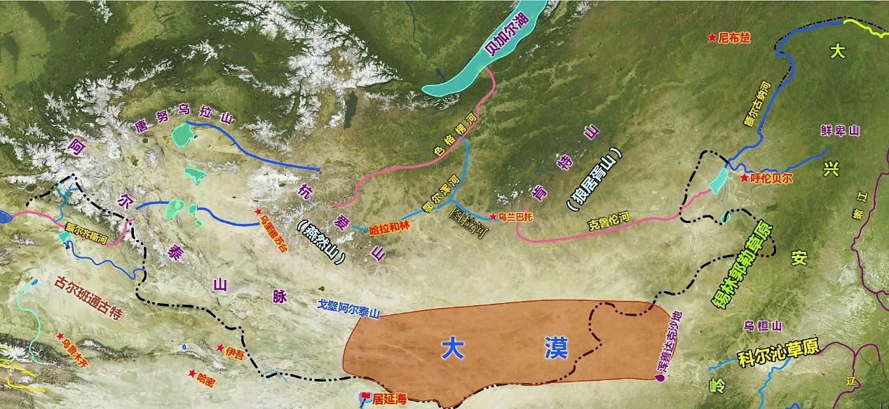 分割蒙古高原的那片大漠在什么地方