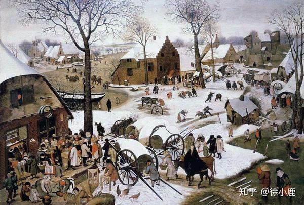 《雪中猎人》 彼得·勃鲁盖尔 1565年