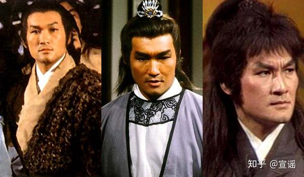 年轻梁家仁~tvb82《天龙》萧峰,tvb83《神雕》郭靖,85台版《笑傲江湖