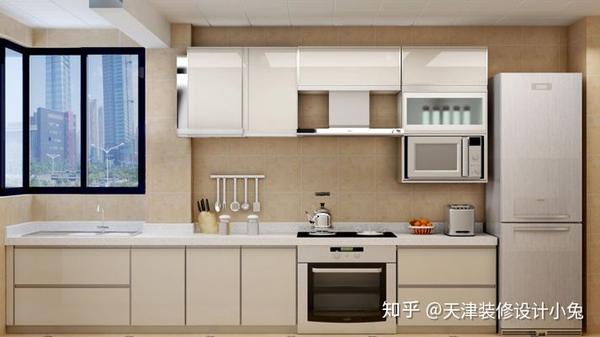l型布局:适合正方形厨房