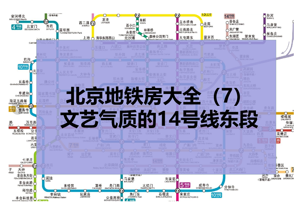 【北京买房】地铁房大全(7)— 14号线东段(持续更新,建议收藏 )