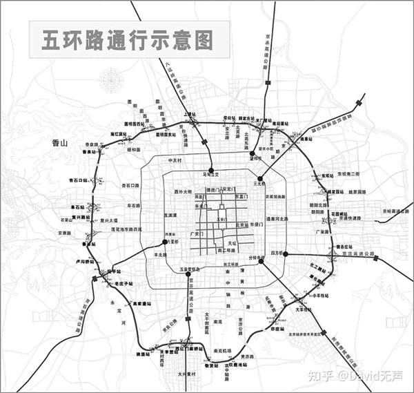 全长98公里的北京五环路