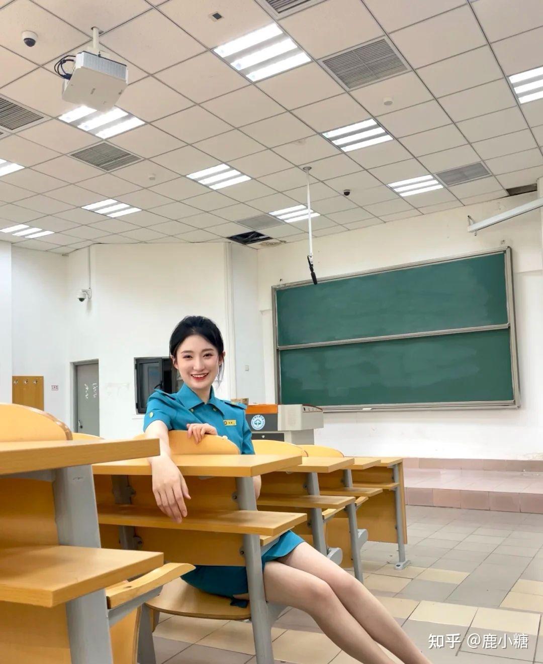 鹿小糖的美女推荐第2期中国民航大学美女
