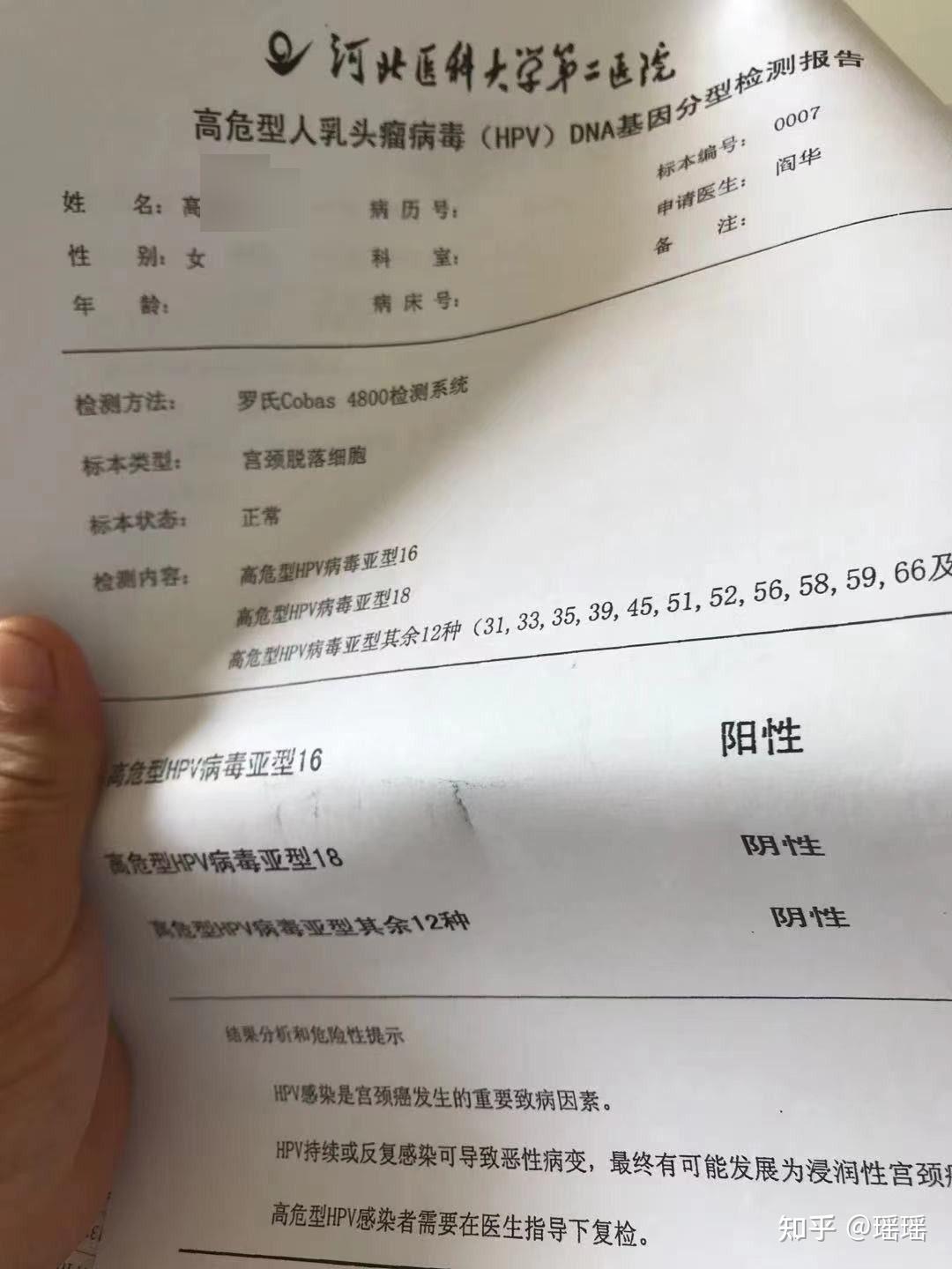 六年的hpv16终于转阴了