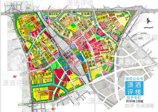 2020年江干区楼盘存量及规划图汇总