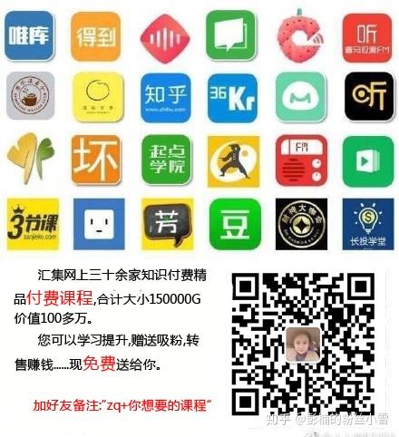 扫码加我,以上平台资料全是福利.需要什么私聊发给你.感谢彭楠!