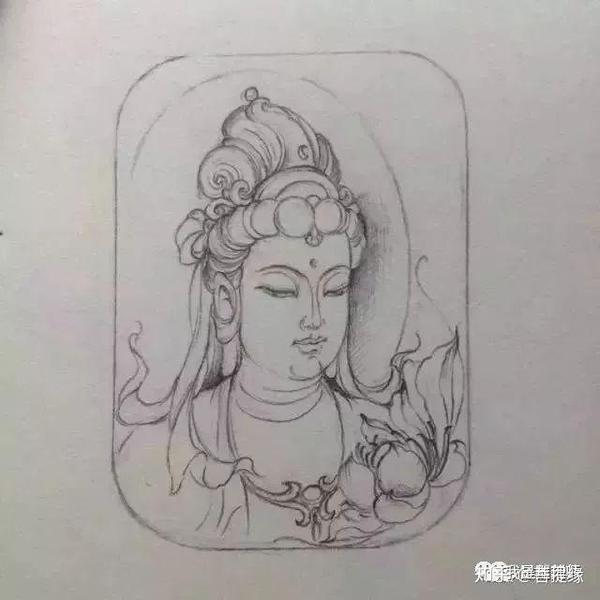 我是雕刻师杨静,玉雕人物画稿作品欣赏