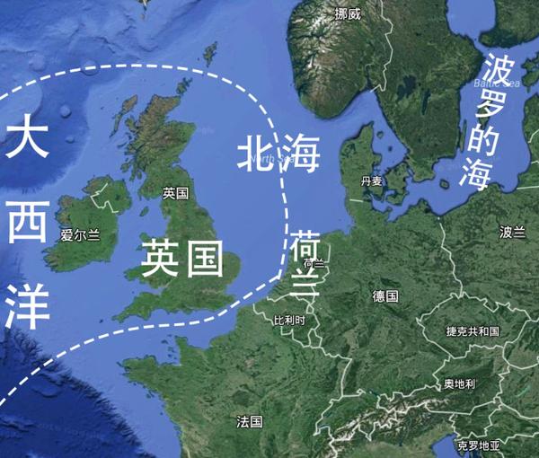 同时控制英吉利海峡和北海,荷兰还怎么进入大西洋?