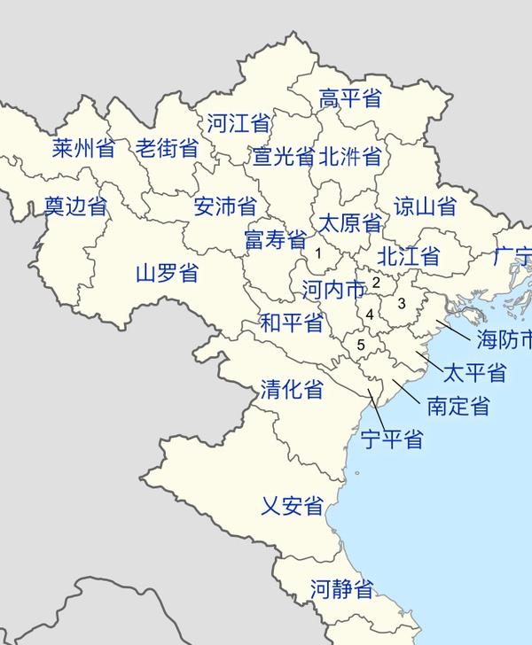 地图开疆台湾安南行政区划