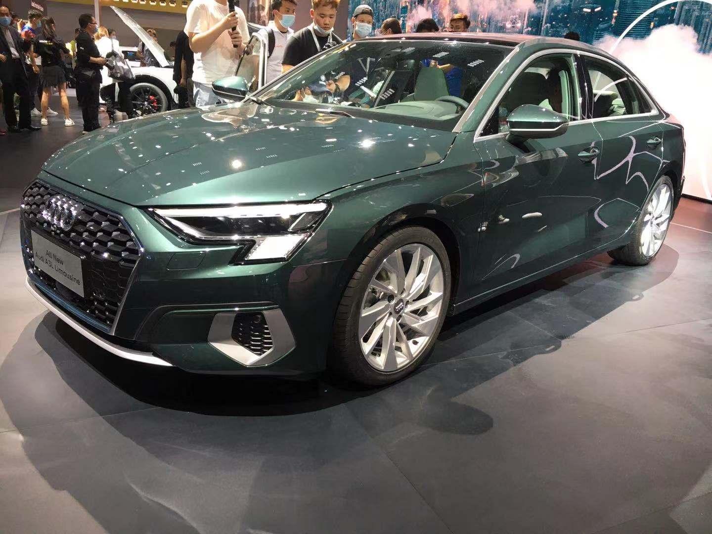 2021款奥迪a3l颜色款式,奥迪a3六种颜色的图片 全新一代奥迪a3/a3l预售21万起,帅气逼人,座舱战斗范