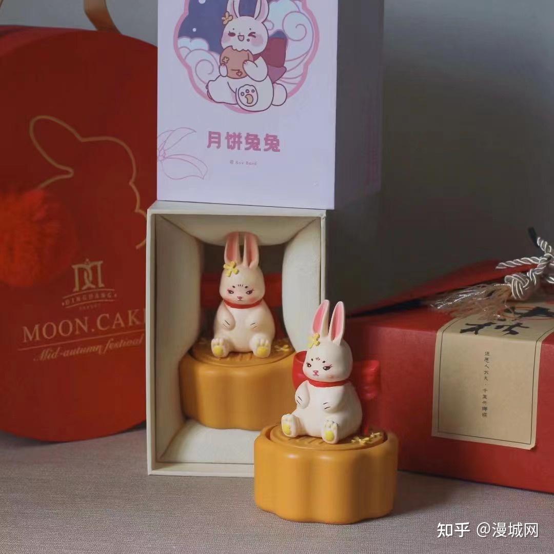 潮玩新品 | 月饼兔兔音乐盒 偷吃月饼的兔子
