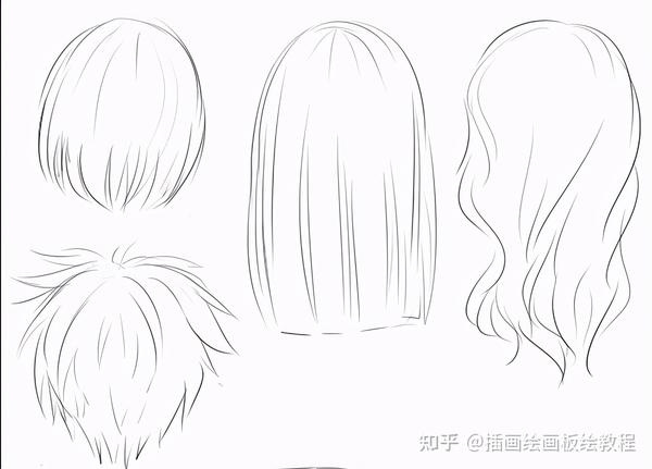 【绘画教程】动漫日漫风发型怎么画?教你可爱到不行的