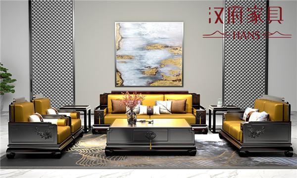 黑酸枝新中式家具——汉府家具