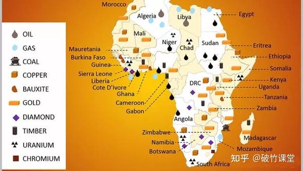 非洲资源分布图尼日利亚,非洲第一大,世界第六大石油出口国