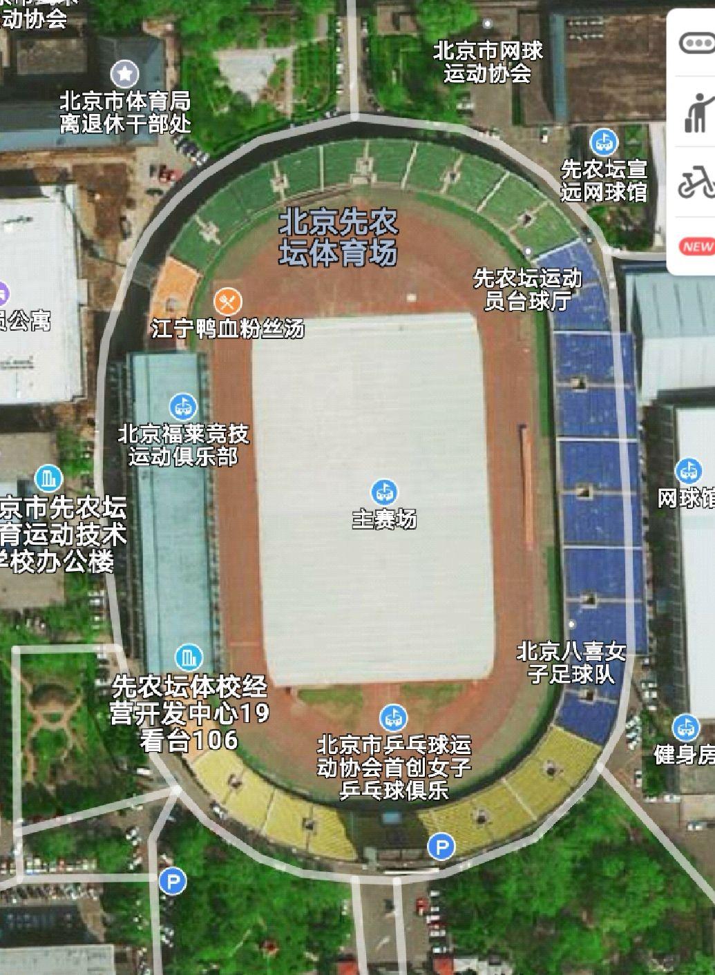 近代乃至建国后的北京跟上海的差距还是相当大的,靠近市中心的位置也