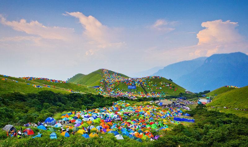 武功山景区户外三日游穿越攻略