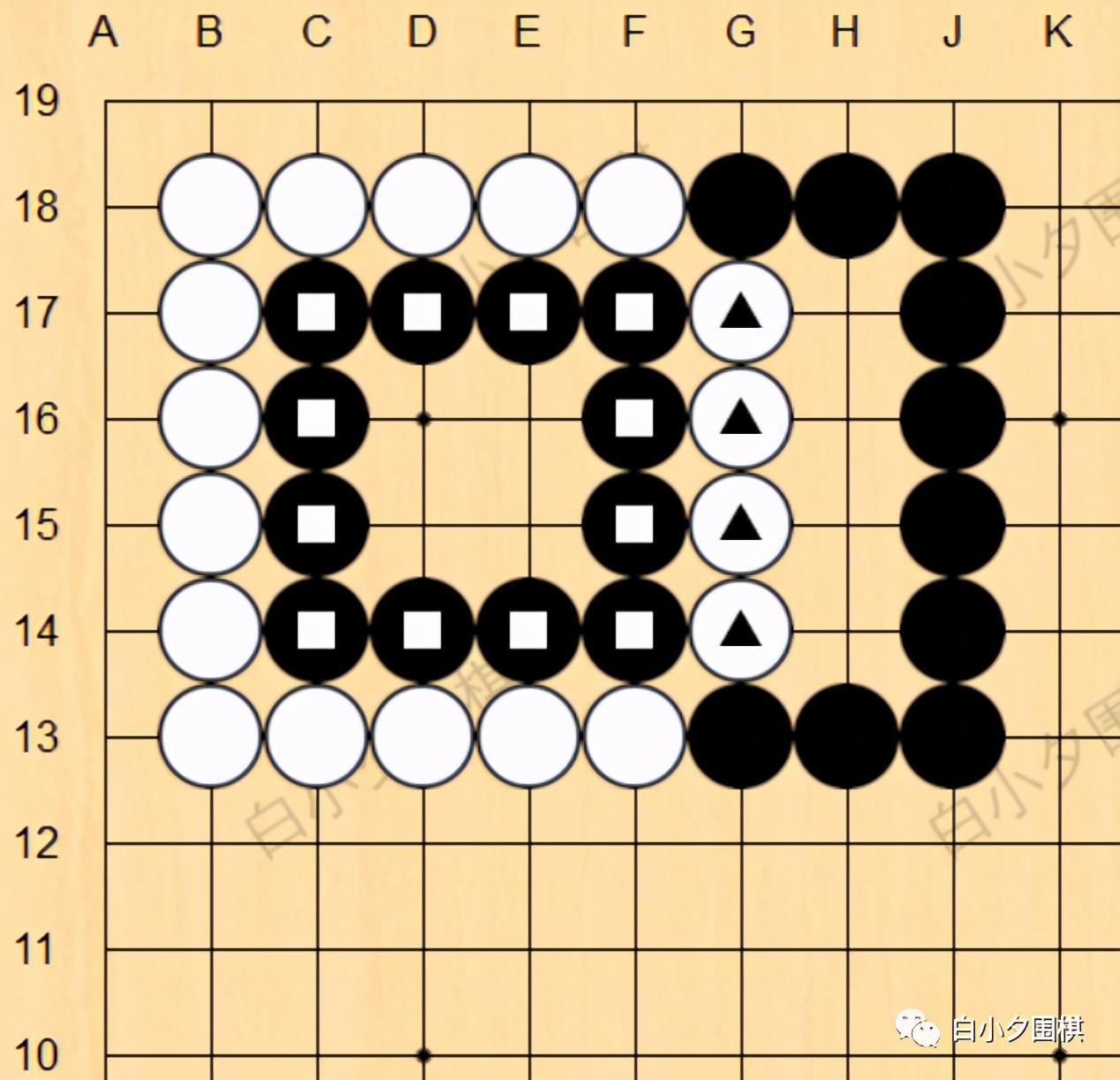 围棋入门知识方四为什么不是4口气