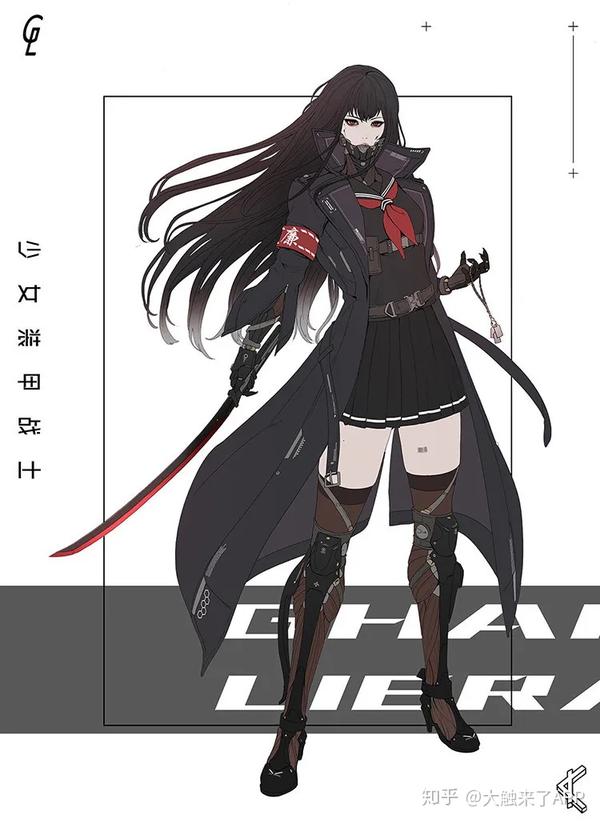 jk少女&赛博朋克!义体武装jk来了