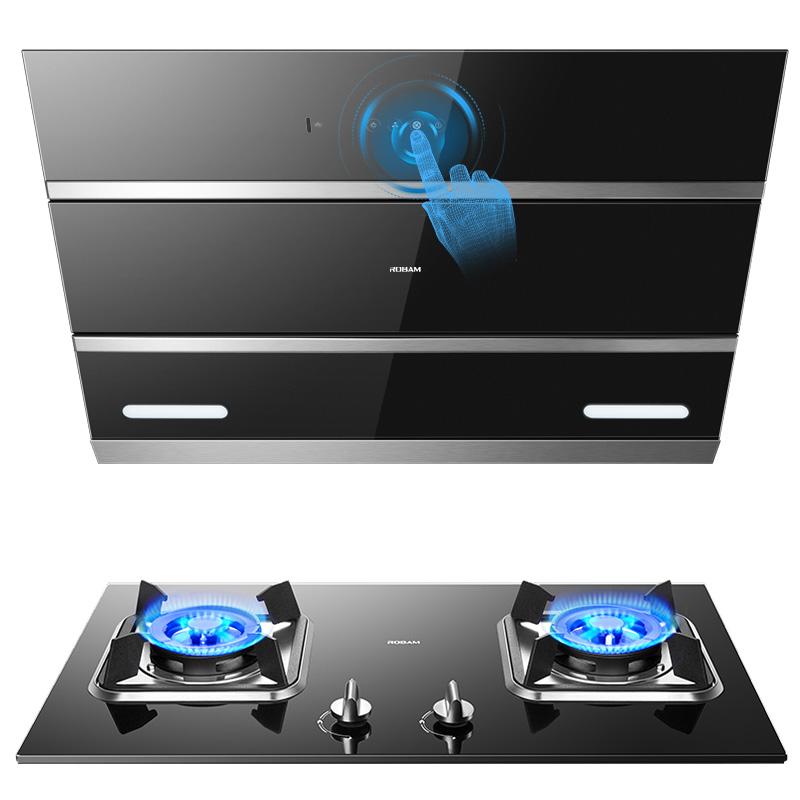现价￥3299 老板(robam) 27a2 32b2t油烟机 侧吸式抽油烟机燃气灶具