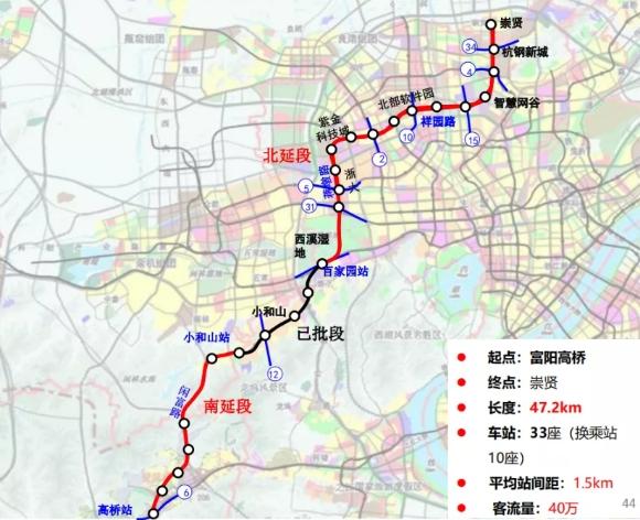 一张看似不相关的规划图,意外了杭州地铁10号线南段,地铁14号线南