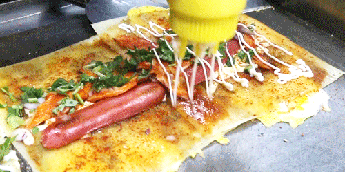 南开的学生一放学就去排队,这家烤冷面这么香吗?