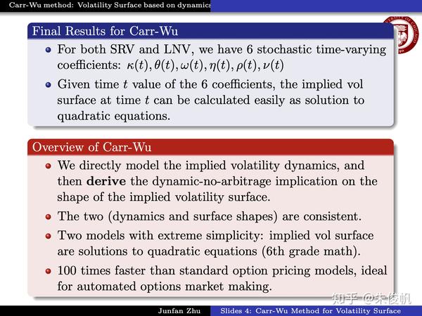 11 carr-wu方法:stochastic volatility surface(4)