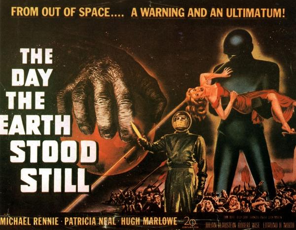 2.《地球停转之日》(the day the earth stood still,1951)