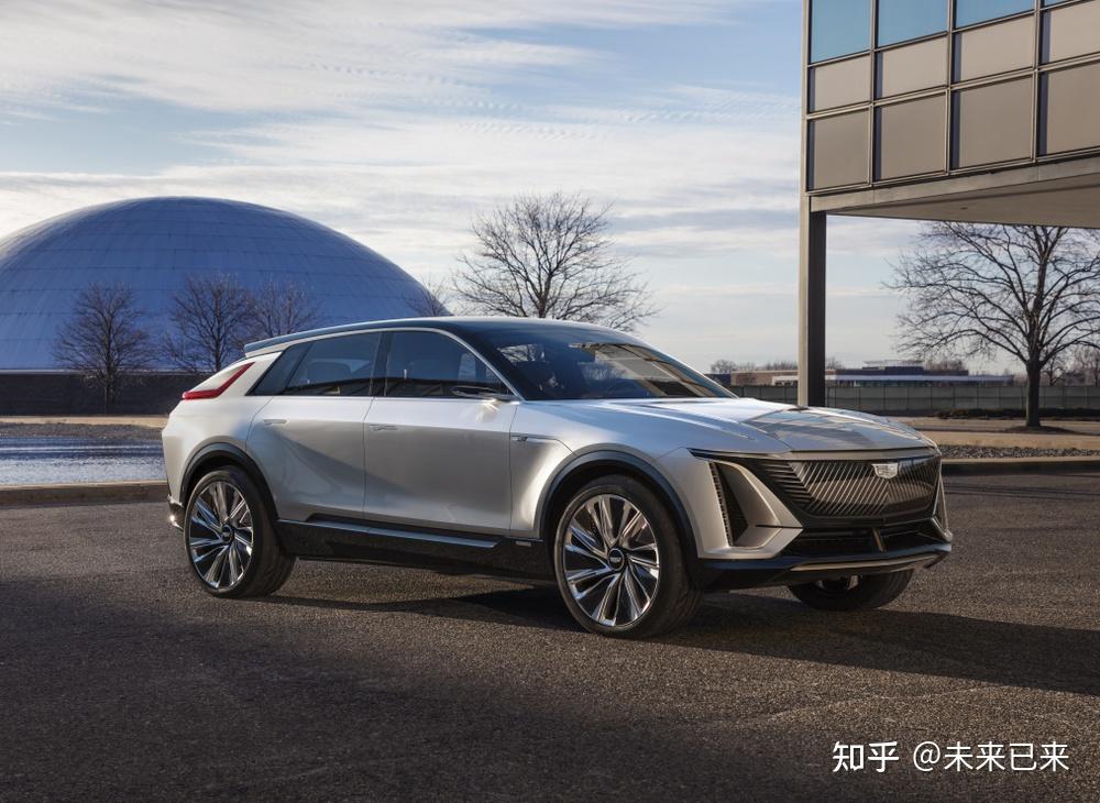 凯迪拉克"科幻级"suv实车,大4座纯电动,具备越野能力