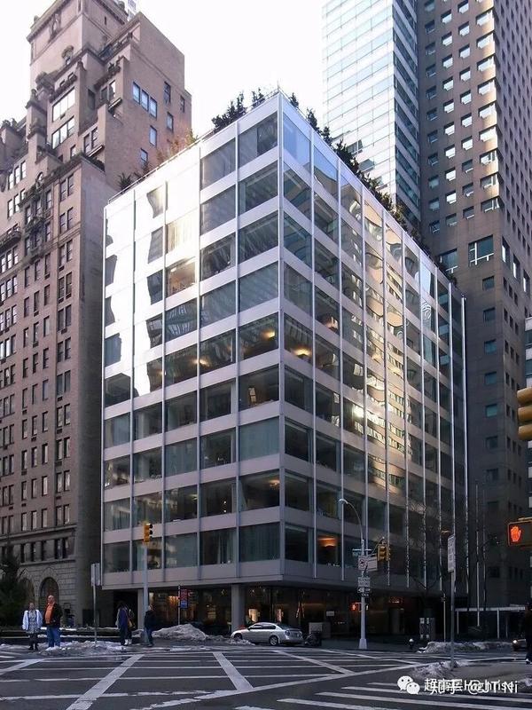 百事可乐大楼 pepsi cola building, 500 park avenue,som,1960(图片