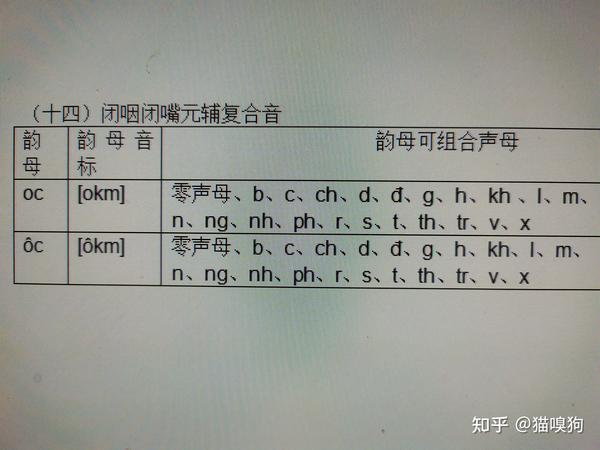 越南语发音原理完整篇