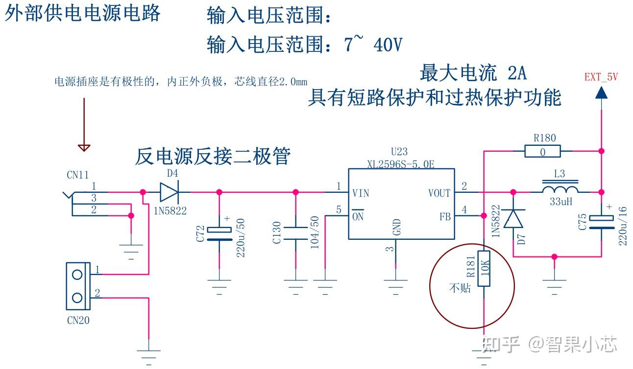 5v至40v,输出电压为3.3v, 5v,12v和可调版本.输出可调从1.