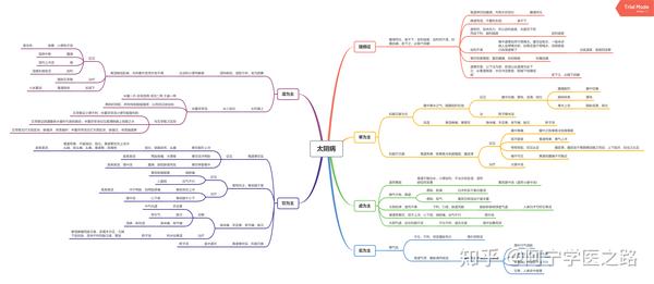 中医经典《伤寒论》思维导图笔记
