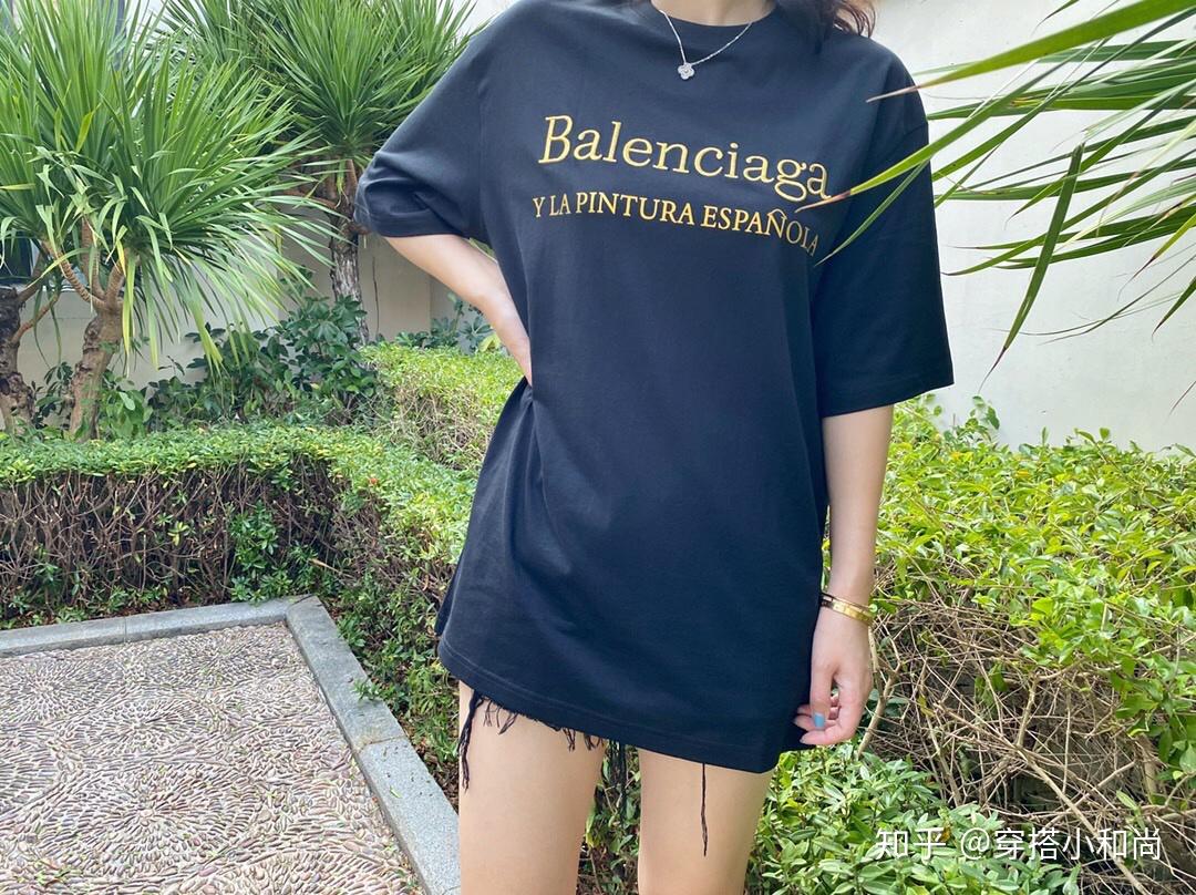 balenciaga巴黎世家新t