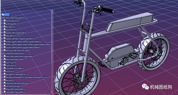 【其他车型】buzzraw电动自行车3d数模图纸 stp格式