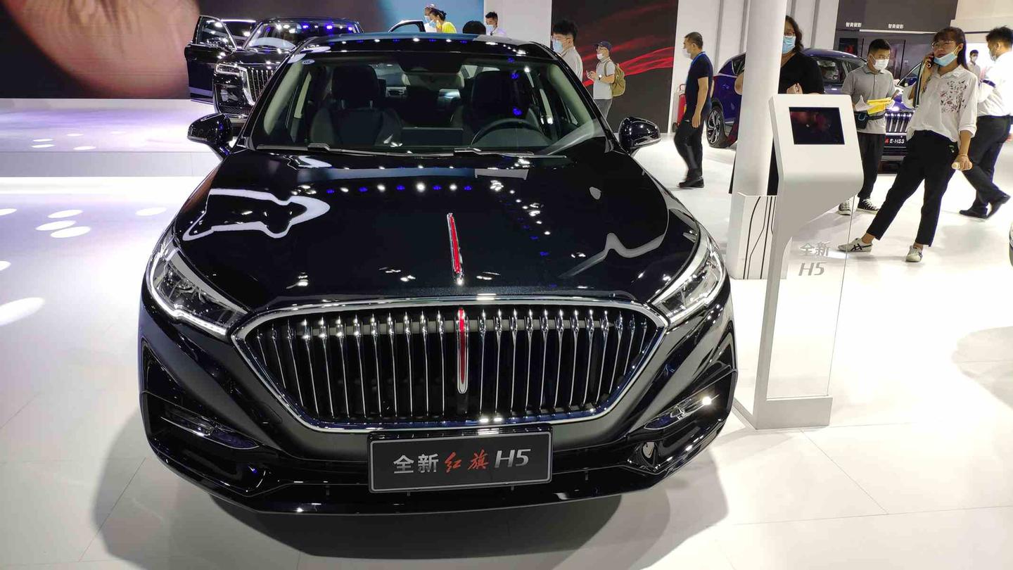 红旗汽车 2020,红旗车2020新款 2020年成都车展:2020款红旗h5实车