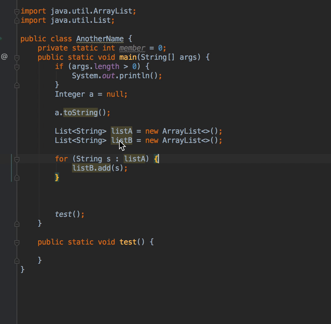 intellijidea快捷键大全展示内中英对照含动图演示