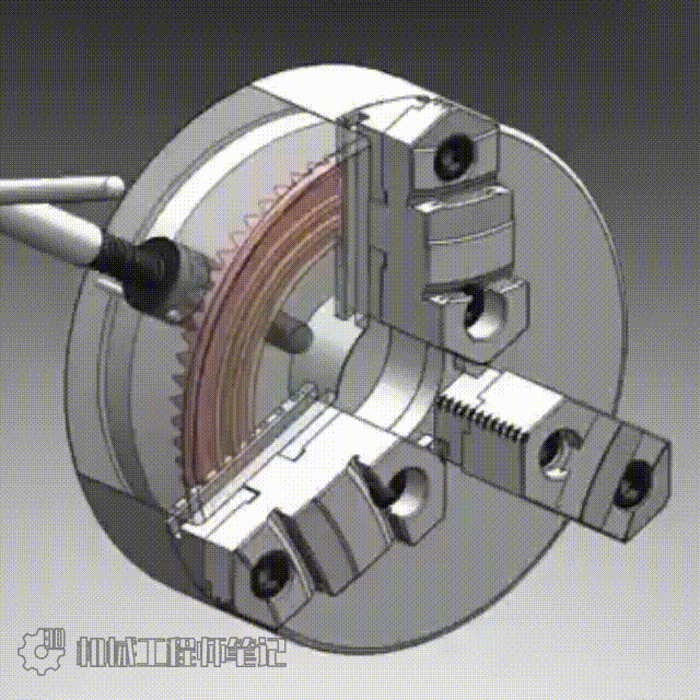 20张齿轮3d动图,带你感受机械之美