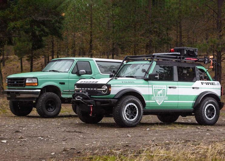 福特全新森林消防概念车--bronco wildland fire rig